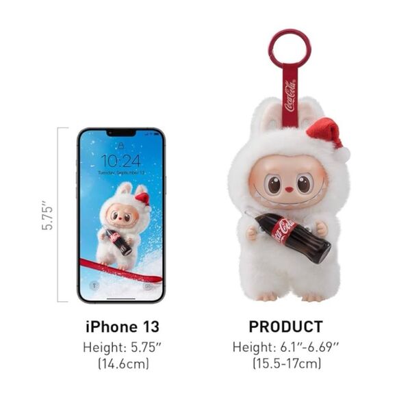 POP MART THE MONSTERS LABUBU COCA-COLA Series-Vinyl Face Blind Box, WHOLE SET - Picture 9 of 11